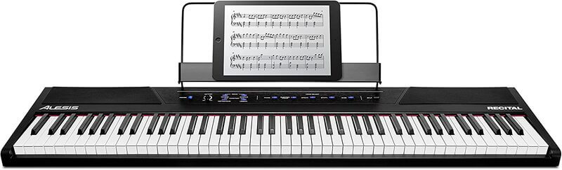 an 88-key Alesis keyboard