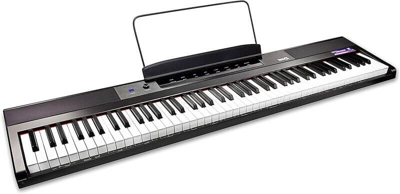 an 88-key Alesis piano