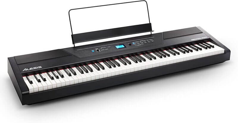 an 88-key Alesis Recital keyboard