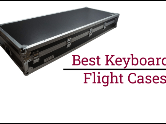 a keyboard flight case for travel