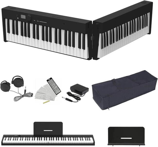 nikomaku folding keyboard piano